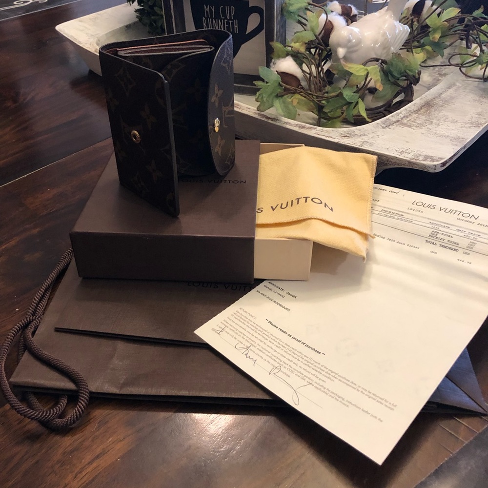 Louis Vuitton Helene monogram wallet
